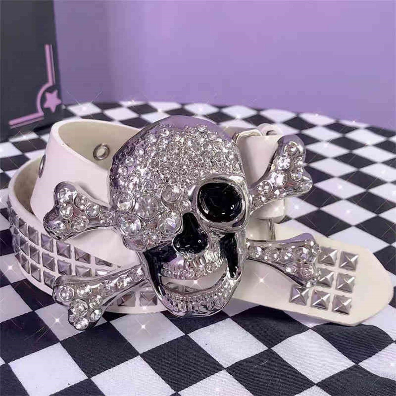 Low Waist Punk Belt - Belts detail view 6 | Cute Splikes