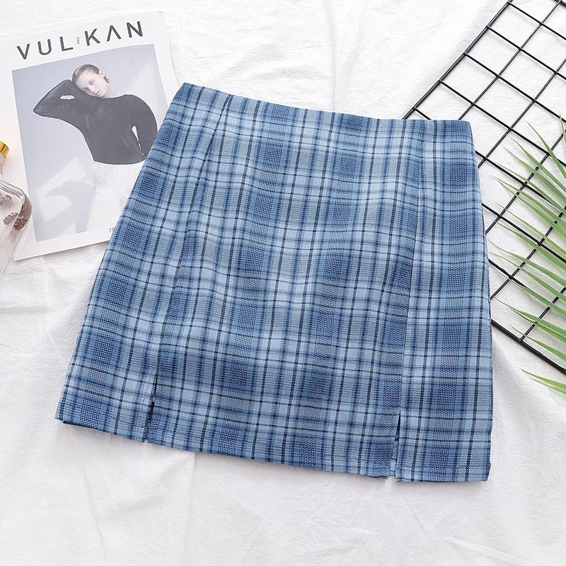 High Waist Side Slit Skirt - Skirts detail view 2 | Cute Splikes