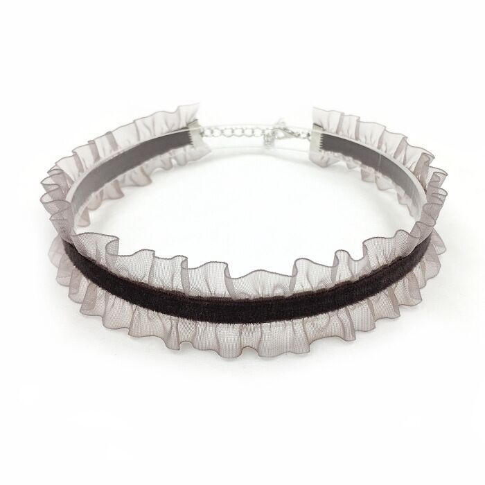 Layered Crystal Lace Necklace - Necklaces & Chokers detail view 7 | Cute Splikes