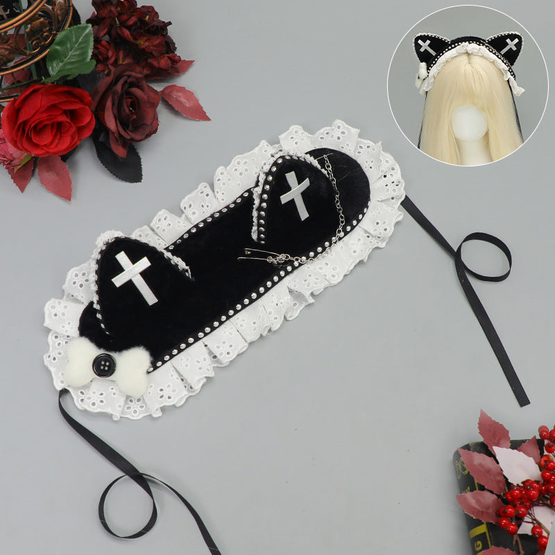Studded Cat Ear Headband - Hair Accessories detail view 5 | Cute Splikes