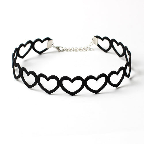 Layered Crystal Lace Necklace - Necklaces & Chokers detail view 2 | Cute Splikes