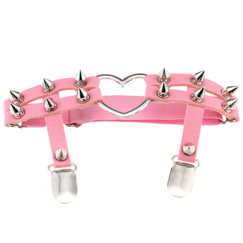 Riveted Garter Leg Ring - Body & Leg Accessories detail view 14 | Cute Splikes