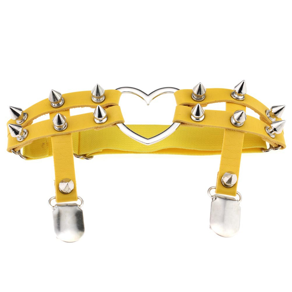 Riveted Garter Leg Ring - Body & Leg Accessories detail view 18 | Cute Splikes