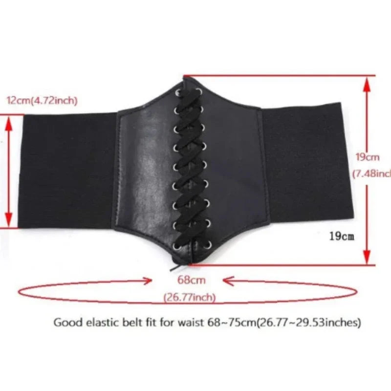 Lace-Up Corset Belt - Belts detail view 6 | Cute Splikes