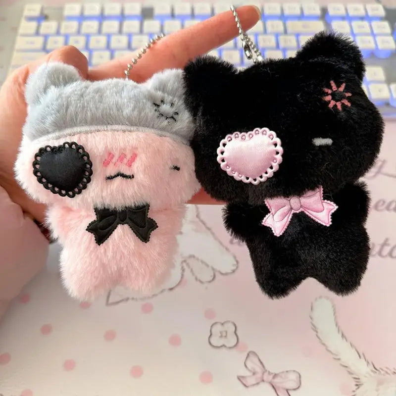 Plush Kitty Keychain