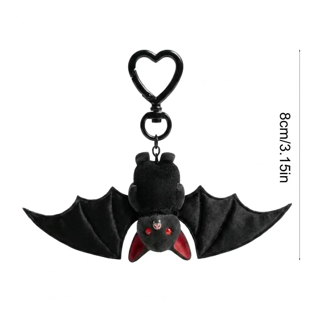 Plush Bat Keychain