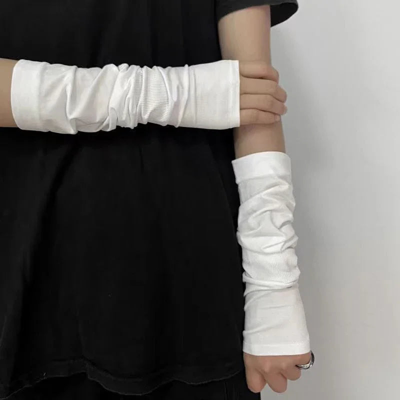 Fingerless Lolita Arm Warmers - Gloves & Arm Warmers detail view 8 | Cute Splikes