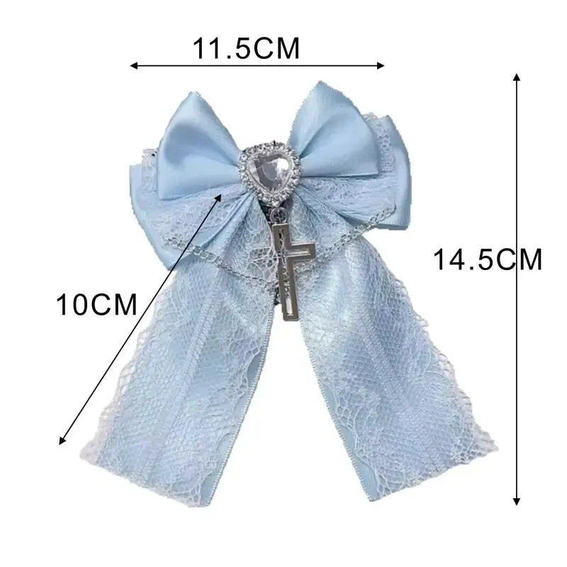 Jirai Kei Bow Hair Clips - Hair Accessories detail view 6 | Cute Splikes