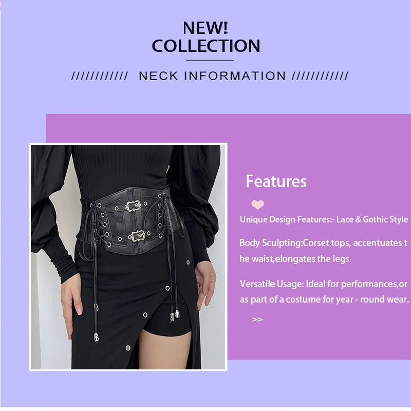 Elastic Lace Corset Belt