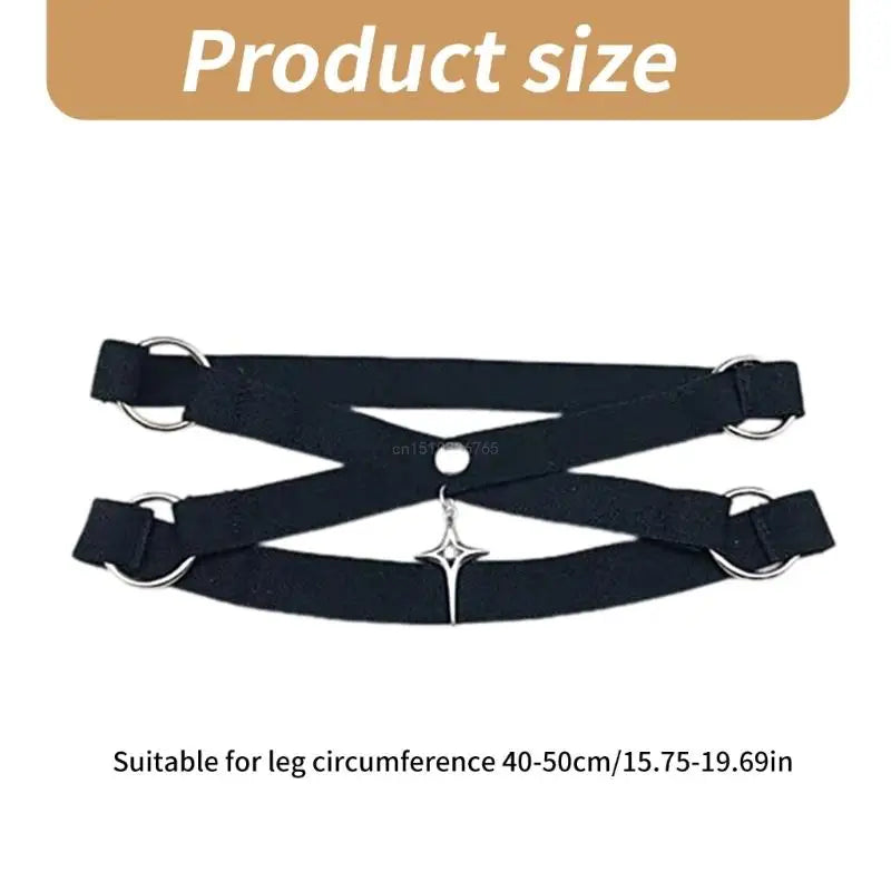 Star Pendant Garter Belt