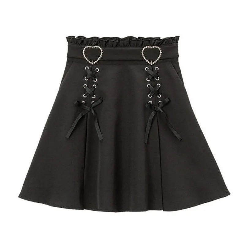 Jirai Kei Pleated Mini Skirt - Skirts detail view 4 | Cute Splikes