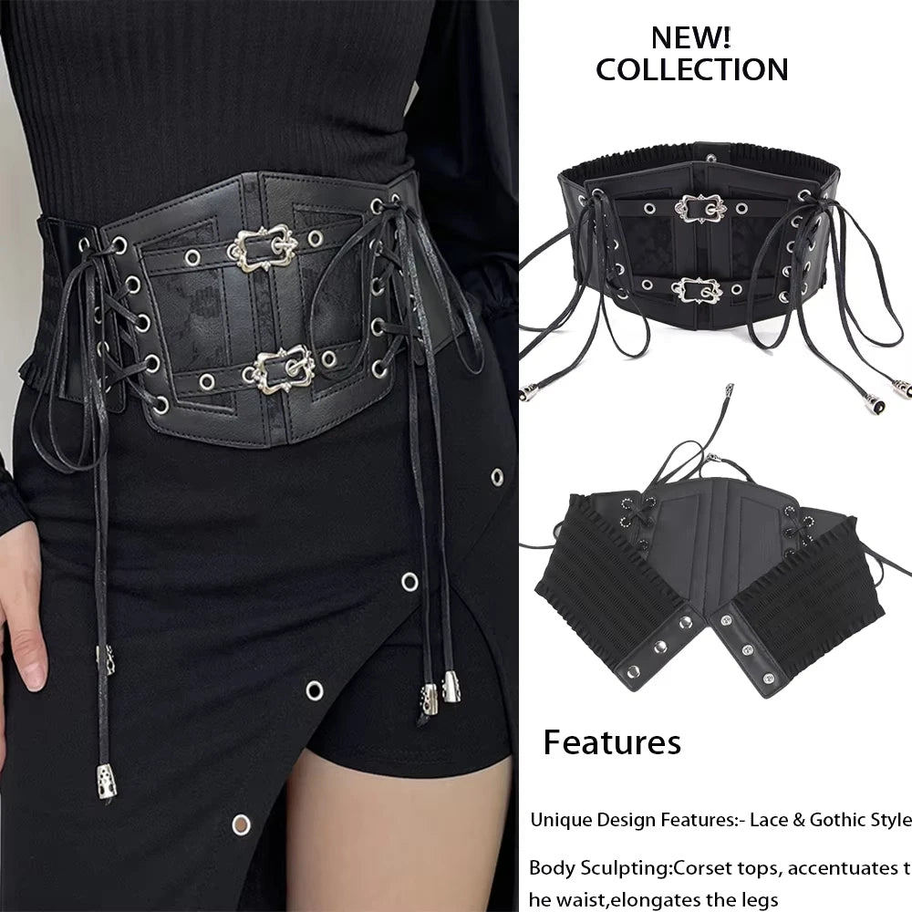 Elastic Lace Corset Belt