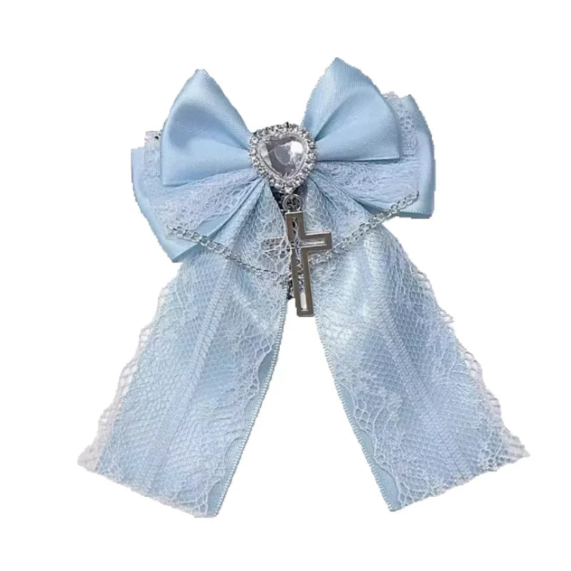 Jirai Kei Bow Hair Clips - Hair Accessories detail view 4 | Cute Splikes