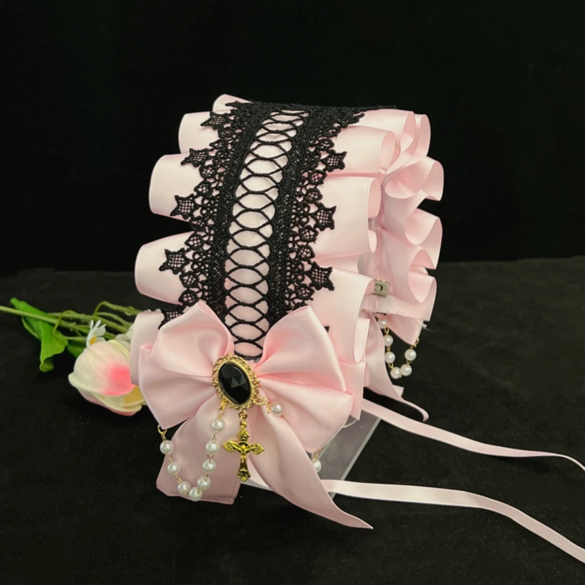 Lolita Lace Headband - Hair Accessories detail view 13 | Cute Splikes