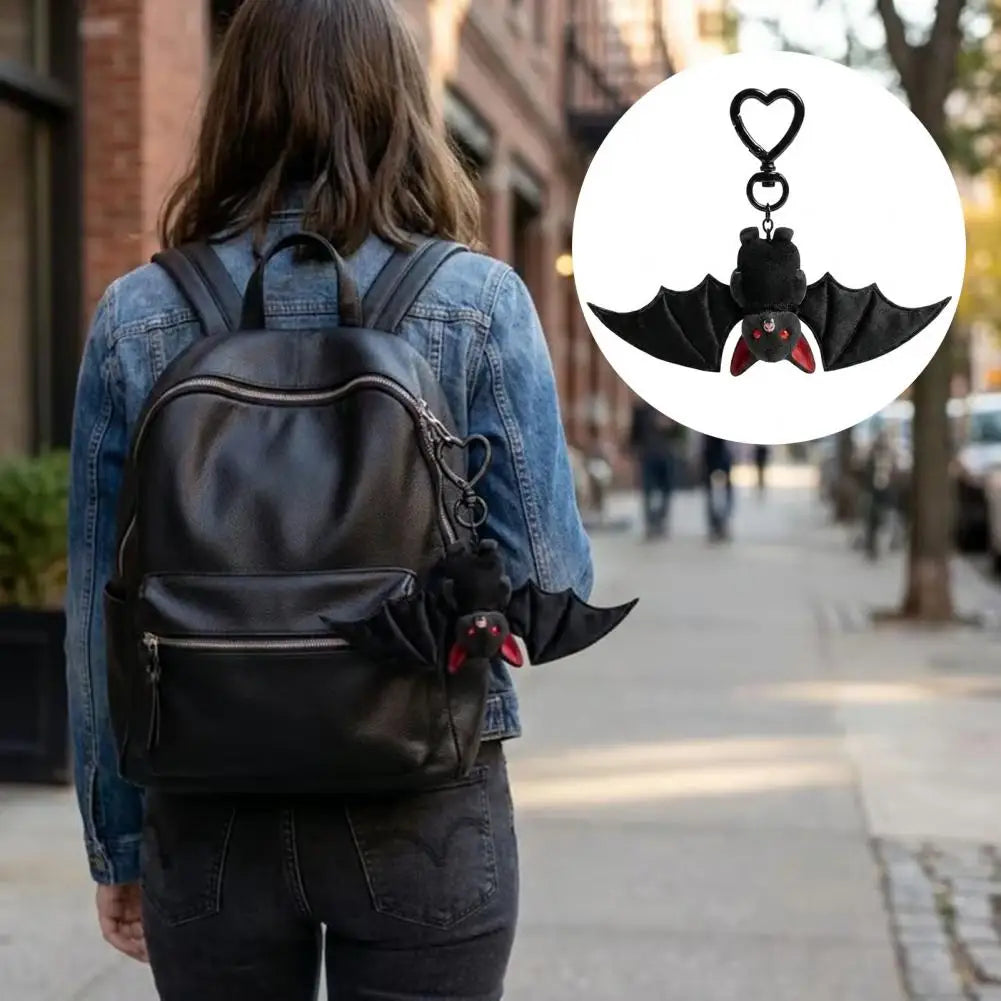 Plush Bat Keychain