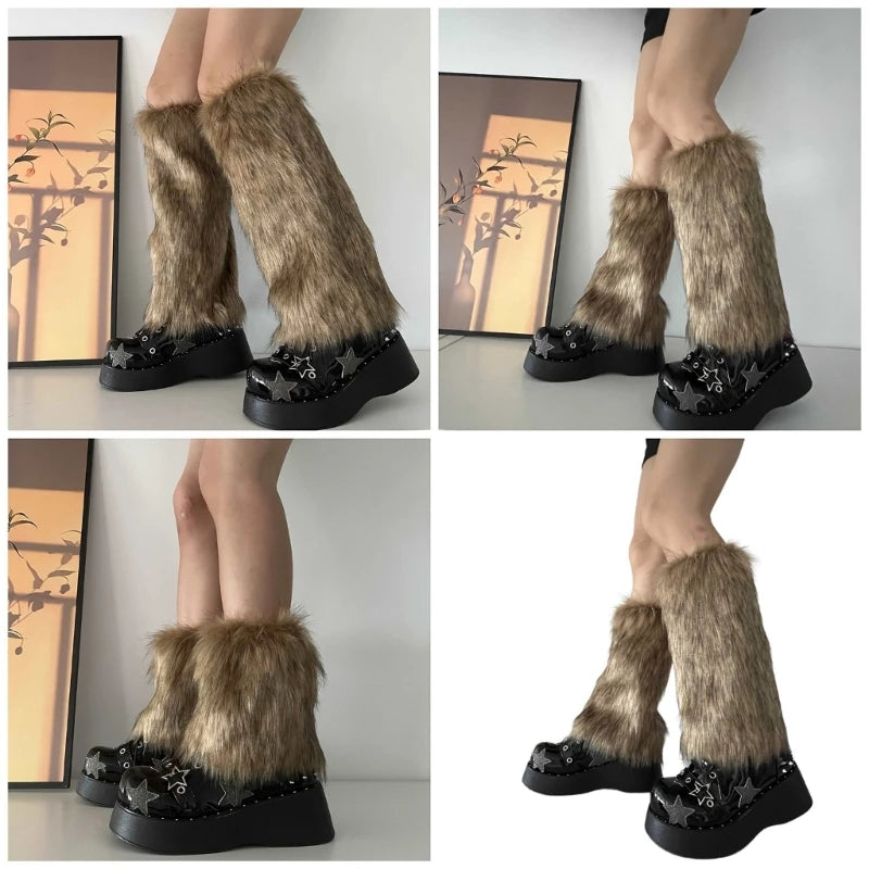 Faux Fur Boot Covers