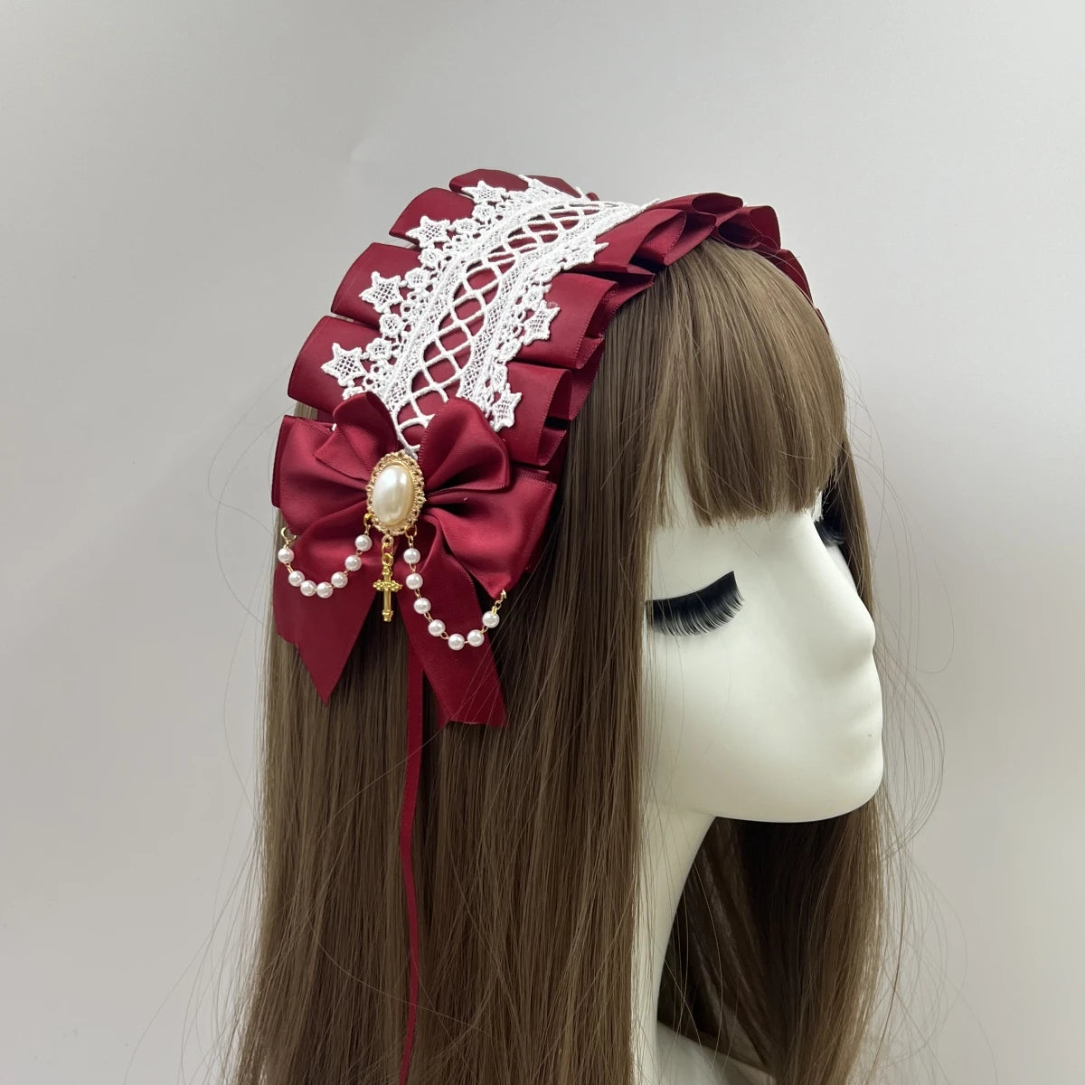 Lolita Lace Headband - Hair Accessories detail view 8 | Cute Splikes