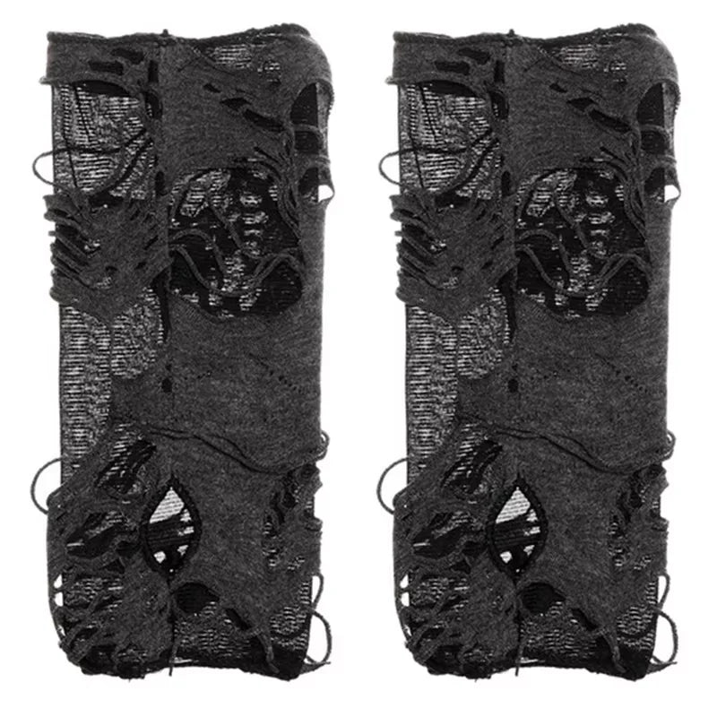 Ripped Punk Arm Warmers