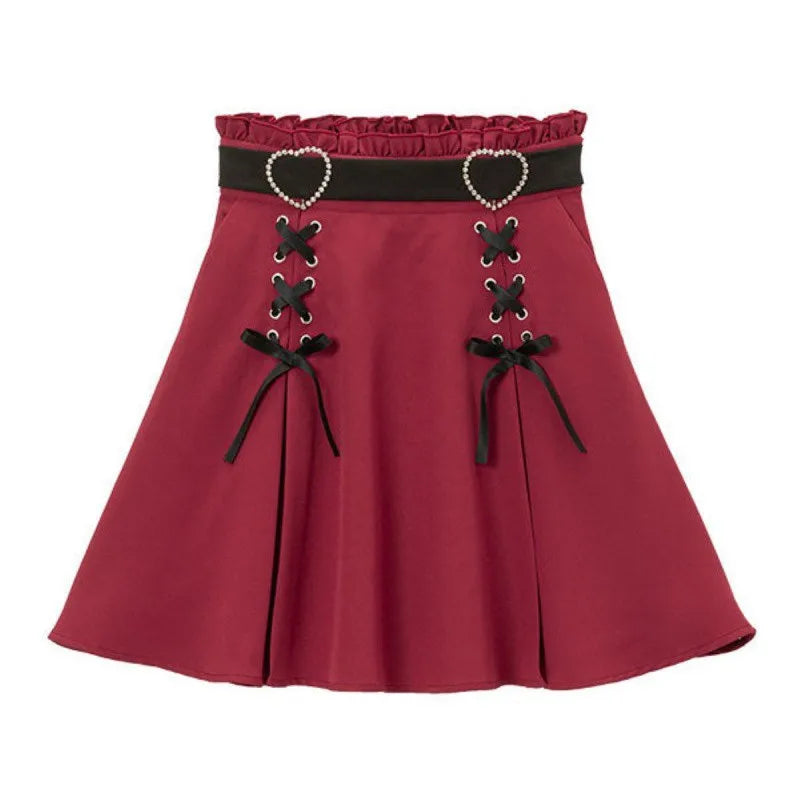 Jirai Kei Pleated Mini Skirt - Skirts detail view 9 | Cute Splikes