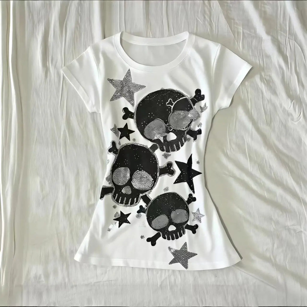 Star Skull Graphic Tee