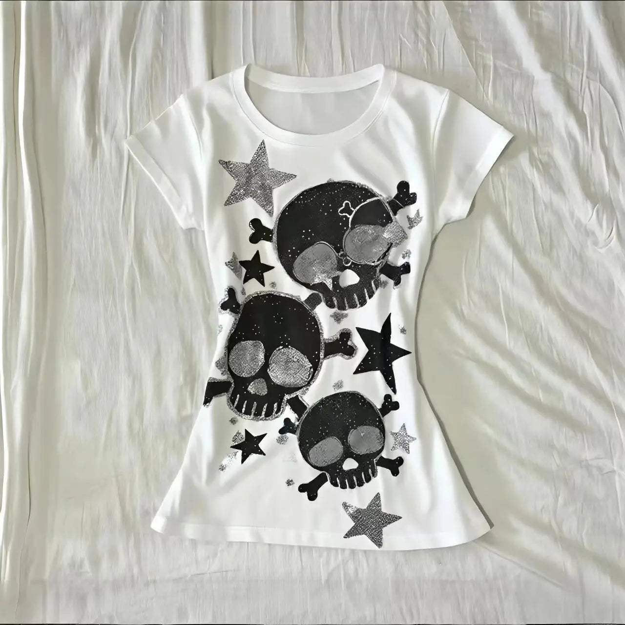 Star Skull Graphic Tee