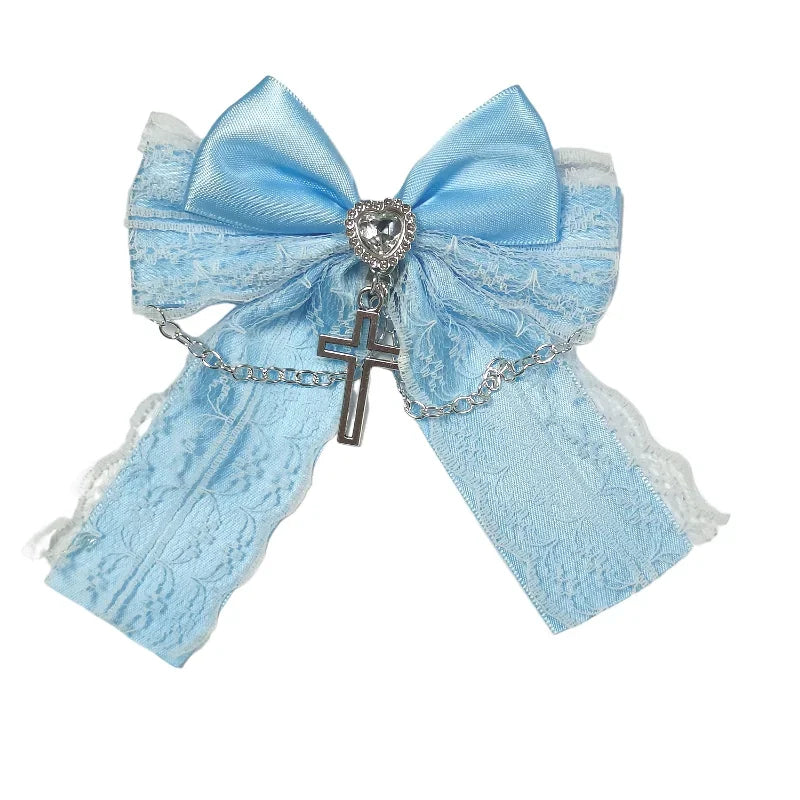 Jirai Kei Bow Hair Clips - Hair Accessories detail view 13 | Cute Splikes