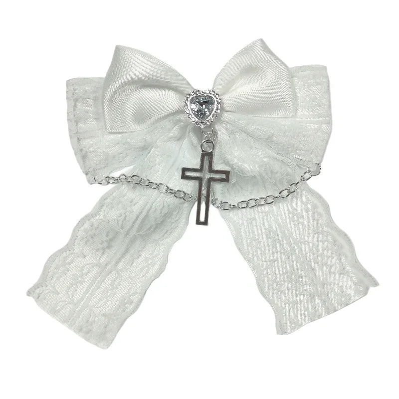 Jirai Kei Bow Hair Clips - Hair Accessories detail view 9 | Cute Splikes