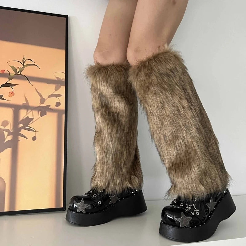 Faux Fur Boot Covers