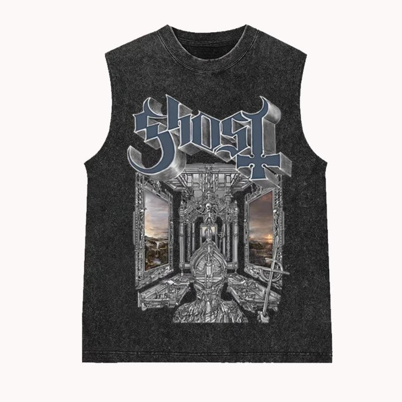 Cathedral Print Tank Top