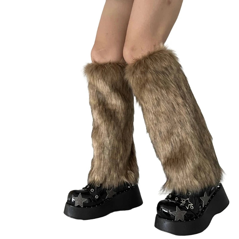 Faux Fur Boot Covers
