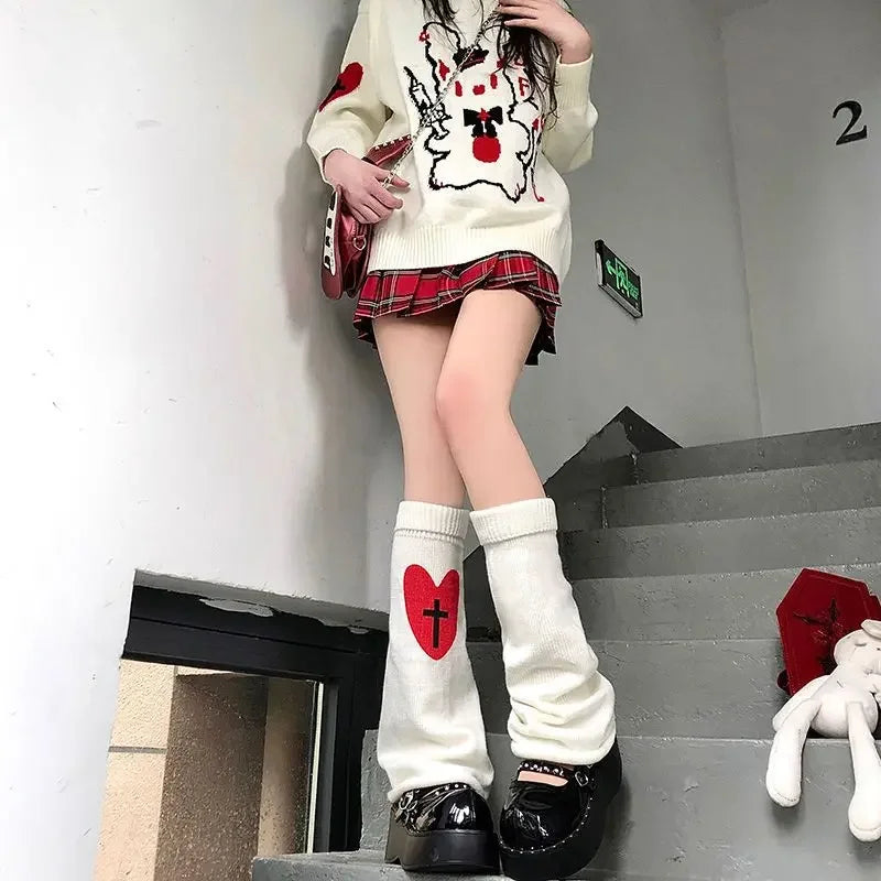 Spider Web Leg Warmers - Leg Warmers & Boot Covers detail view 7 | Cute Splikes