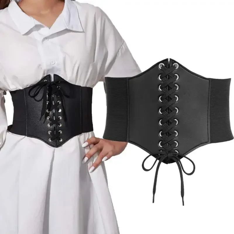 Lace-Up Corset Belt - Belts detail view 2 | Cute Splikes