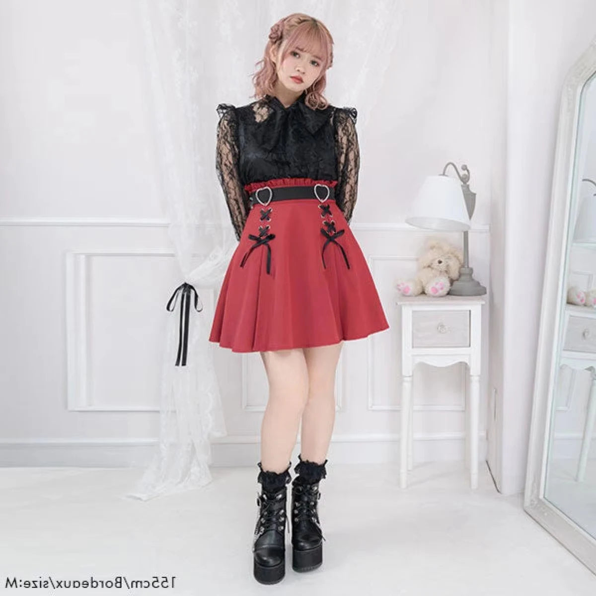 Jirai Kei Cosplay Skirt - Skirts detail view 3 | Cute Splikes