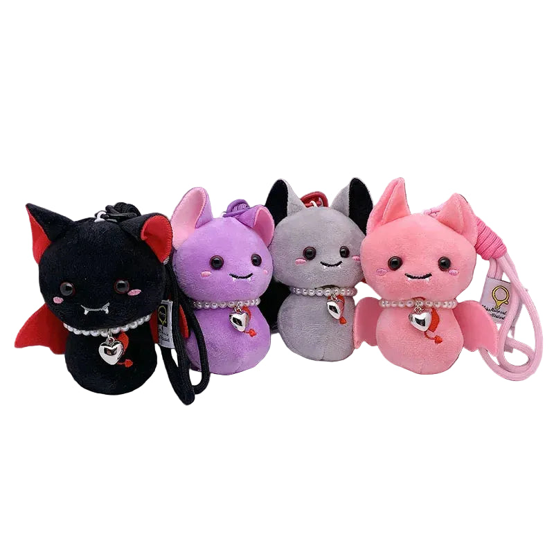 Vampire Bat Plush Keychain