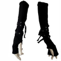 Buckle Fingerless Arm Warmers