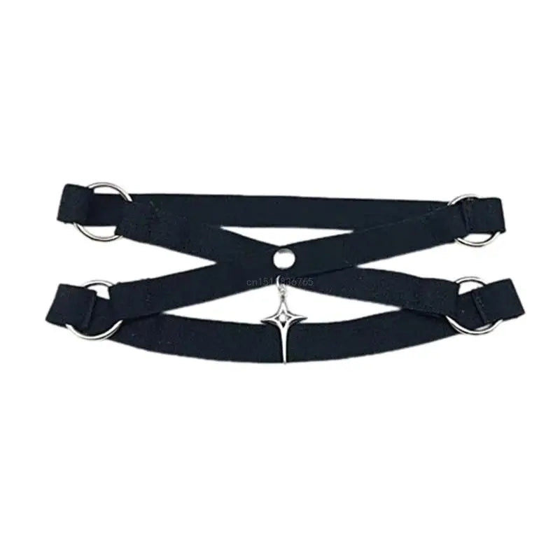 Star Pendant Garter Belt
