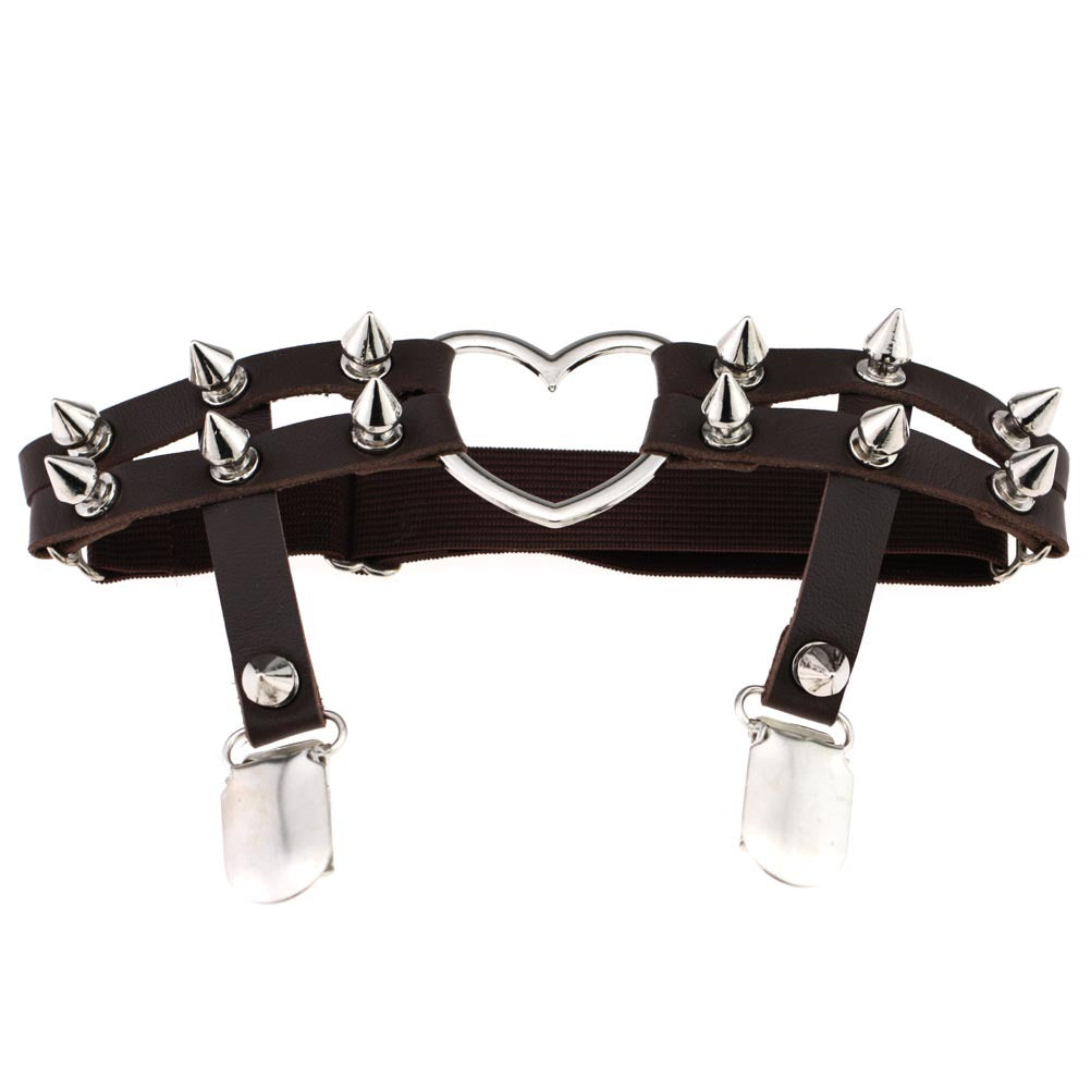 Riveted Garter Leg Ring - Body & Leg Accessories detail view 11 | Cute Splikes